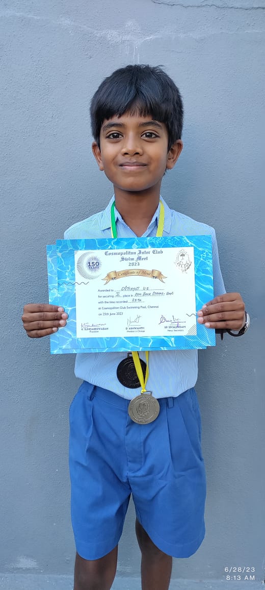 Cosmopolitan Inter Club Swimming Meet 2023