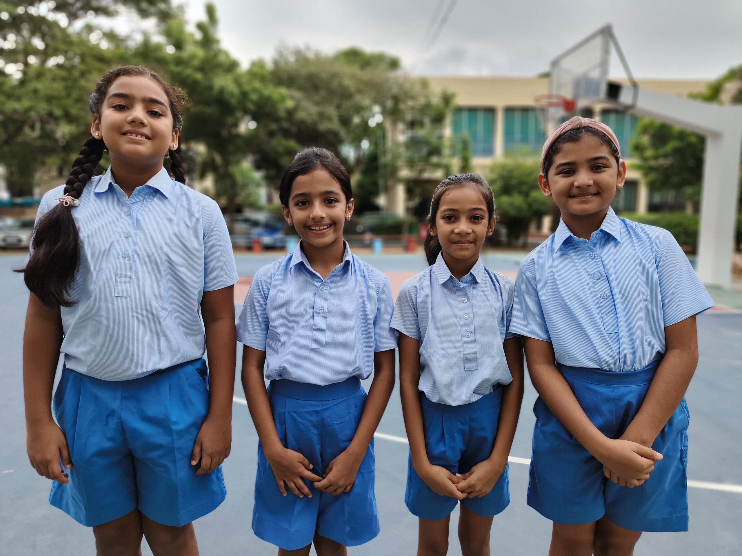 Ayra, Adhya Narra, Insiya Dhankot & Yashna Bhaiya participated in the Lady Andal Inter-school tournament and swimming meet in the U- 10  category and placed 2nd in Free Style Relay (4x25m) & 1st in Medley Relay (4x25m) held in August 2024.