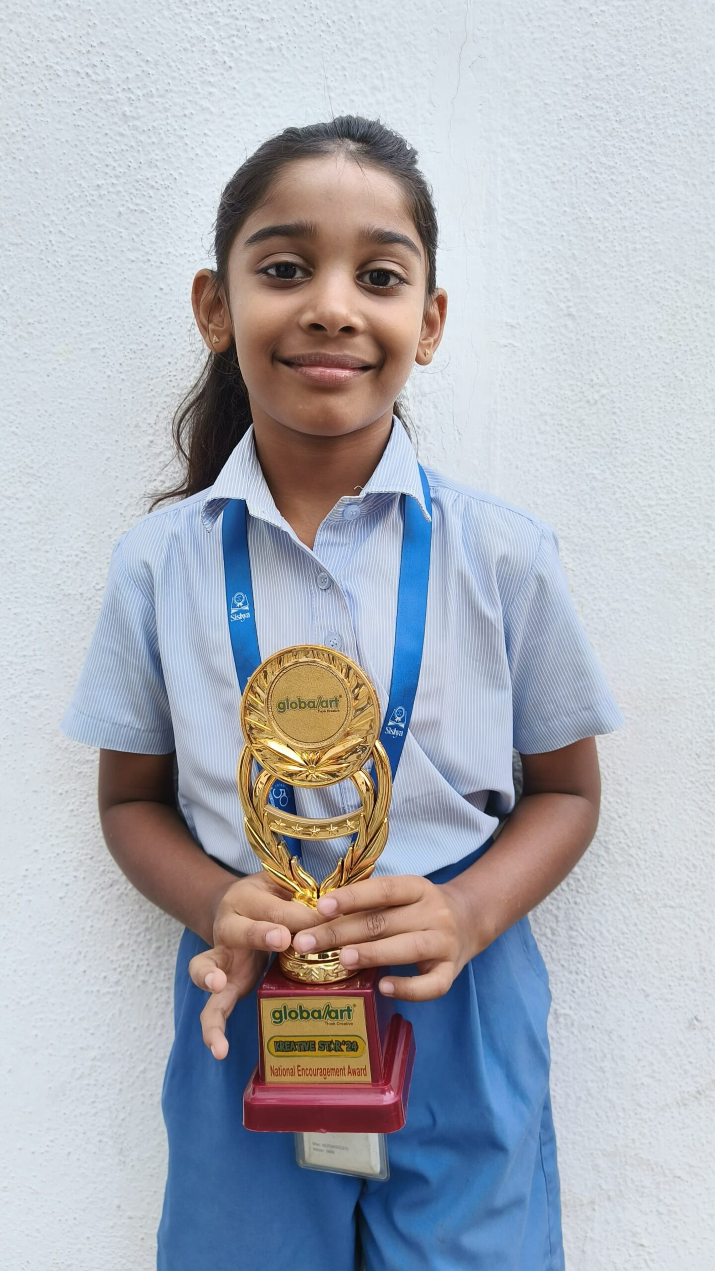 Pahal B of class 3 was awarded the National Encouragement Award in the NATIONAL GLOBAL ART CREATIVE STAR FINALS conducted on 8.12.24