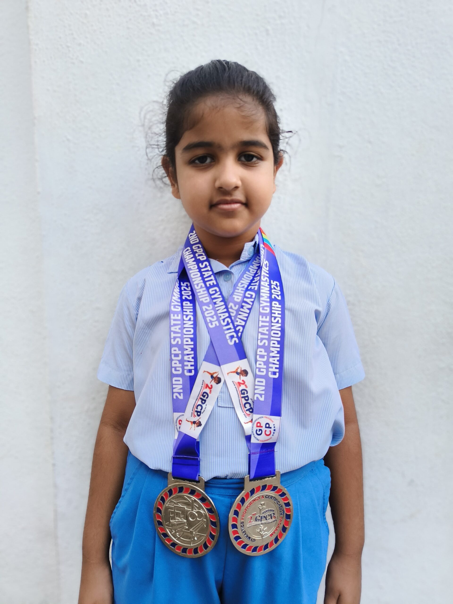 IN THE 2ND GPCP STATE GYMNASTICS CHAMPIONSHIP HELD AT SDAT STADIUM, VELACHERY AMATULLAH WON SILVER FOR VAULT AND SILVER AT FLOOR IN LEVEL 1.