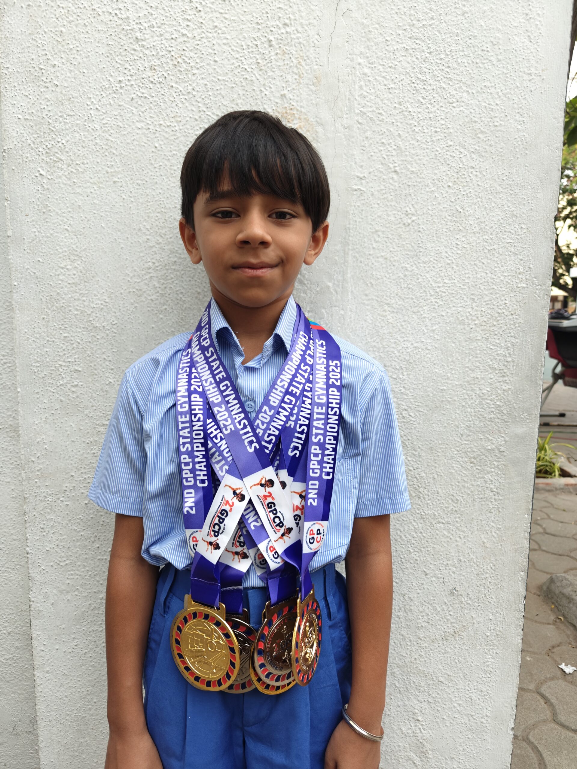 IN THE 2ND GPCP STATE GYMNASTICS CHAMPIONSHIP HELD AT SDAT STADIUM, VELACHERY GUNAV WON – GOLD IN HORIZONTAL BAR, RINGS AND  IN VAULT. – SILVER IN FLOOR EXERCISE, – SILVER IN POMMEL HORSE AND  – SILVER IN PARALLEL BARS AT THE LEVEL 2 CATEGORY.