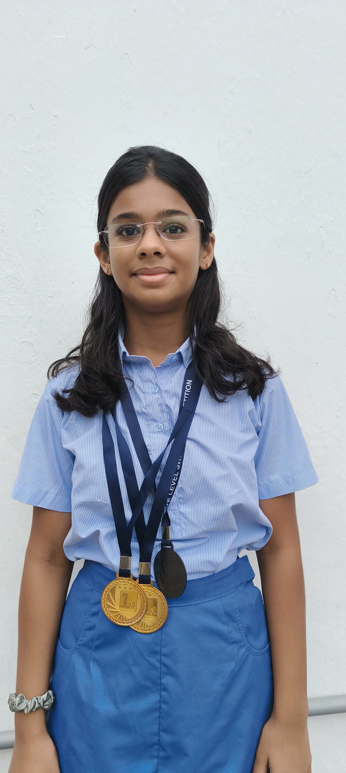 IN THE FIT STATE LEVEL INTER-SCHOOL SWIMMING COMPETITION HELD AT SDAT AQUATIC COMPLEX, VELACHERY, CHENNAI, ON 14TH JUNE 2025,  KIMAYA VISHAL PARWANI OF CLASS 9 SECURED 3RD PLACE IN THE 50M FREESTYLE,  1ST PLACE IN THE 4 X 50M FREE STYLE RELAY AND 1st  PLACE IN THE 4 X 50M MIXED RELAY