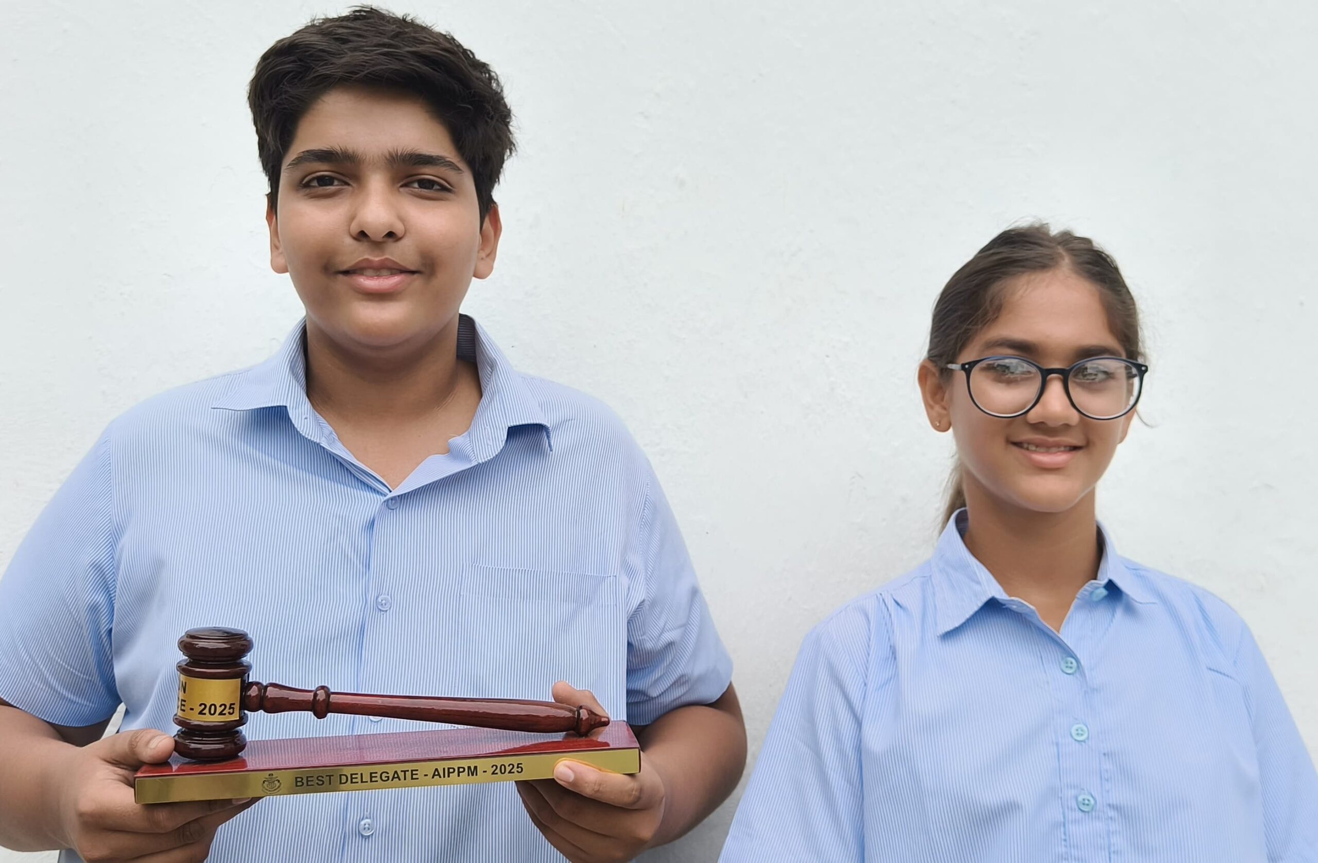 IN THE SIR MUTHA MODEL UNITED NATIONS   ●	KANAV SINGHI REPRESENTED NARENDRA MODI IN THE AIPPM COMMITTEE AND WAS DECLARED THE BEST DELEGATE.  ●	DITI CHAJJED REPRESENTED MALLIKARJUN KHARGE IN THE AIPPM COMMITTEE AND RECEIVED AN HONOURABLE MENTION