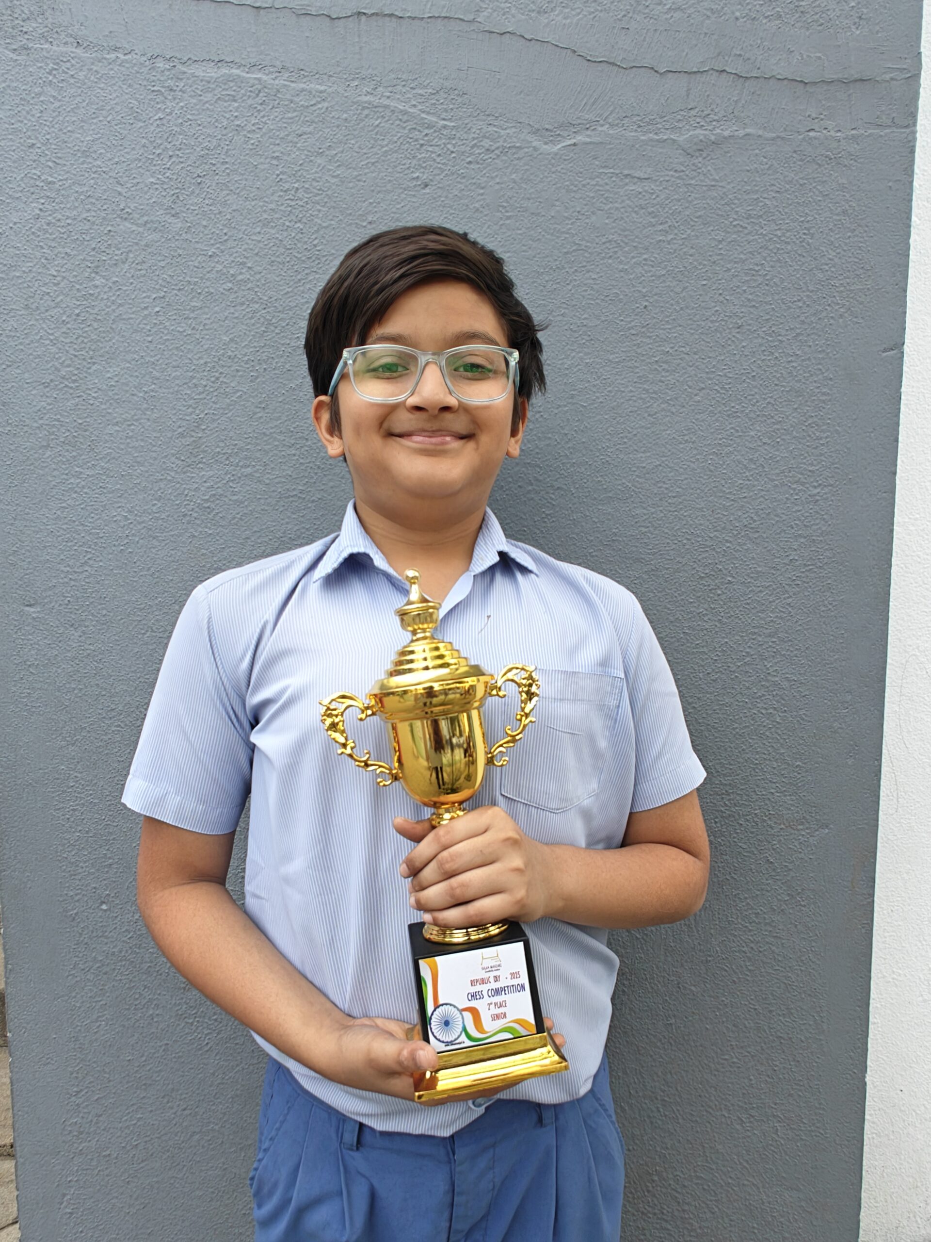 IN THE Inter-School REPUBLIC DAY CHESS TOURNAMANT CONDUCTED BY KALAA MANJARI CREATIVITY CENTER SURYA WON THE  SECOND PLACE IN THE SENIOR CATEGORY