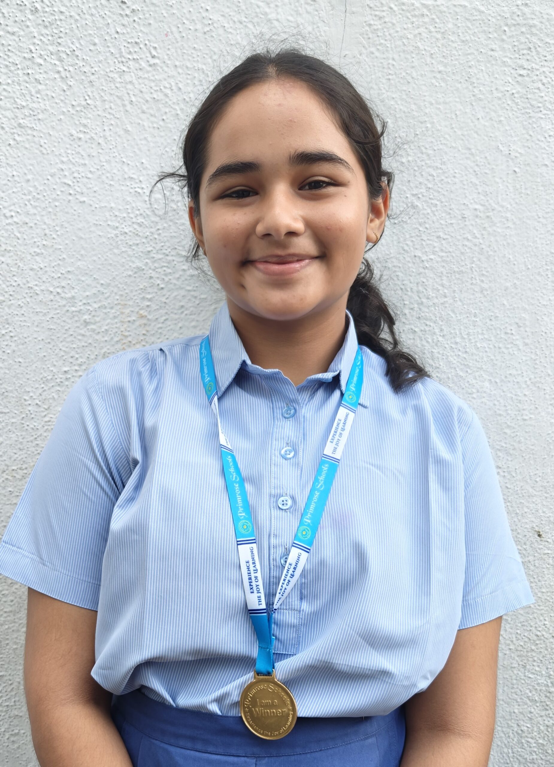 DESHNA WON GOLD AND WILL REPRESENT TAMIL NADU FOR NATIONALS IN THE CISCE REGIONAL KARATE TOURNAMENT HELD AT PRIMROSE SCHOOL, CHENNAI