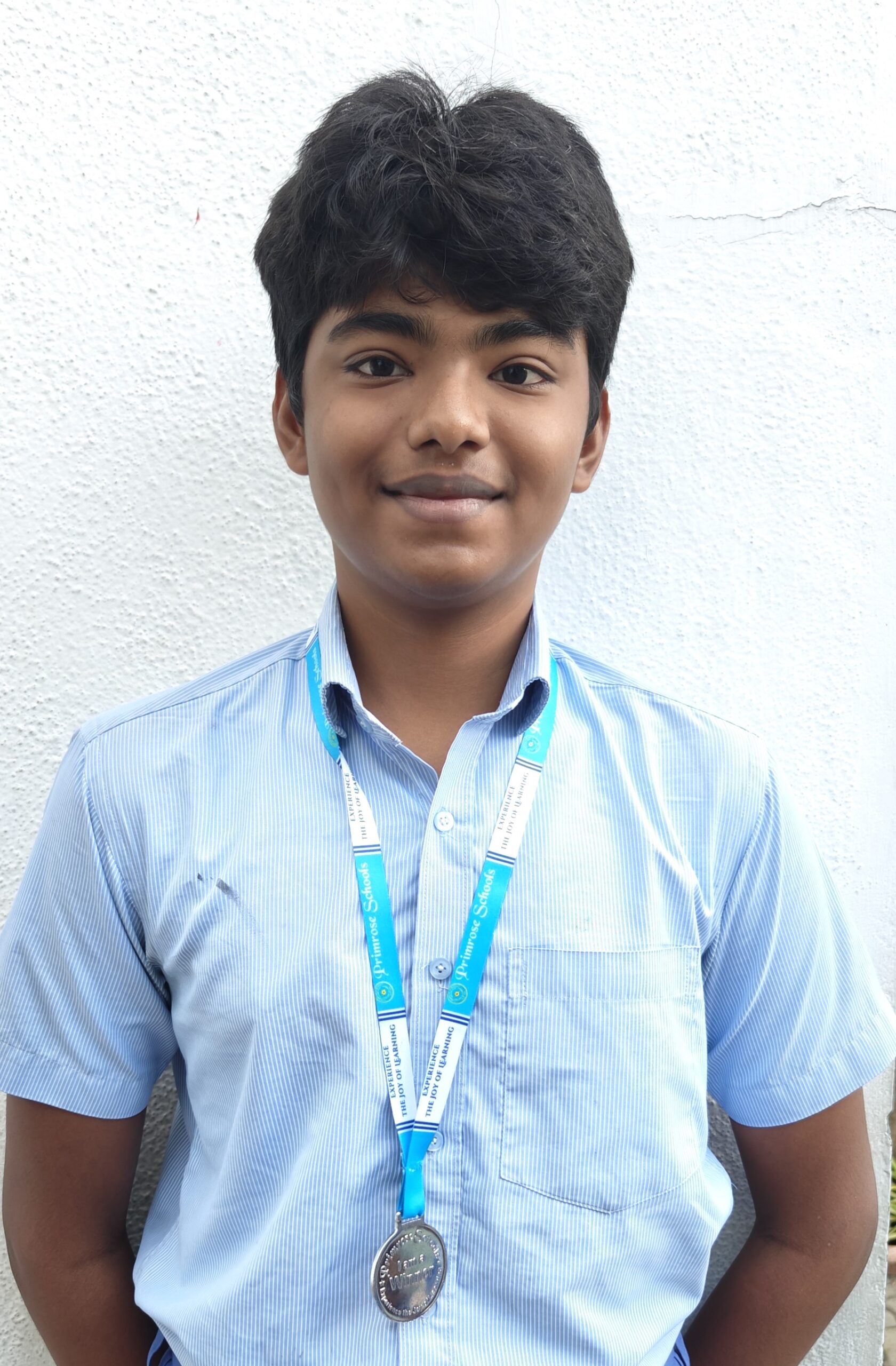 SANJAY WON SILVER IN THE CISCE REGIONAL KARATE TOURNAMENT HELD AT PRIMROSE SCHOOL, CHENNAI.